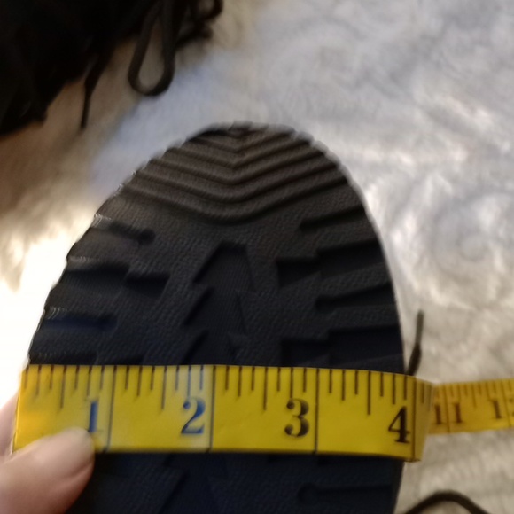 SQL BLACK FAUX SUEDE ANKLE BOOTS SIZE 41/8 - Picture 12 of 12